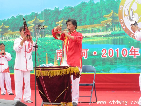 2010年参加河北省第三届民俗文化节(南戴河)展演